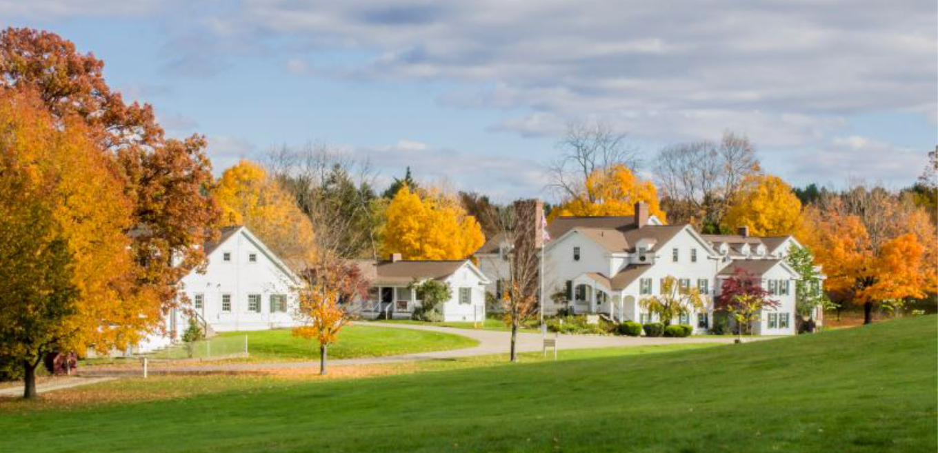 Quail Hollow Park Manor House in Fall